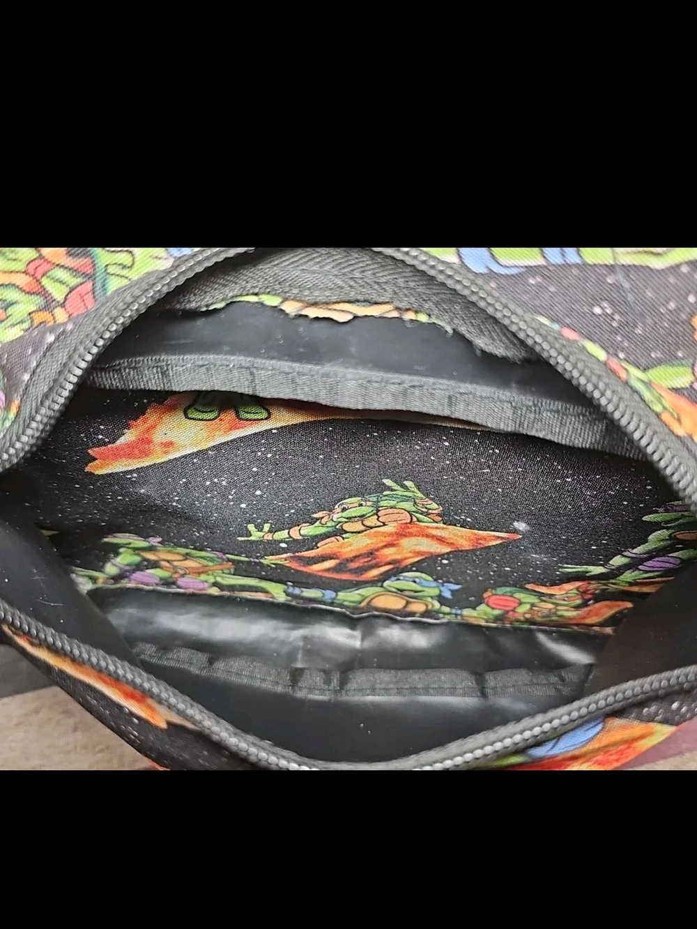 Teenage Mutant Ninja Turtles Backpack Pizza Surfing Nickelodeon TMNT 2016.